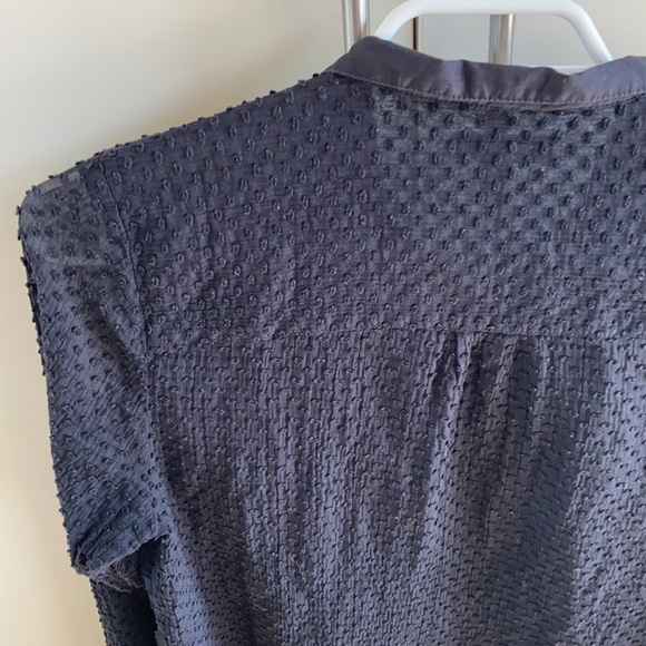 J. Crew Navy Button up Shirt - Picture 8 of 9